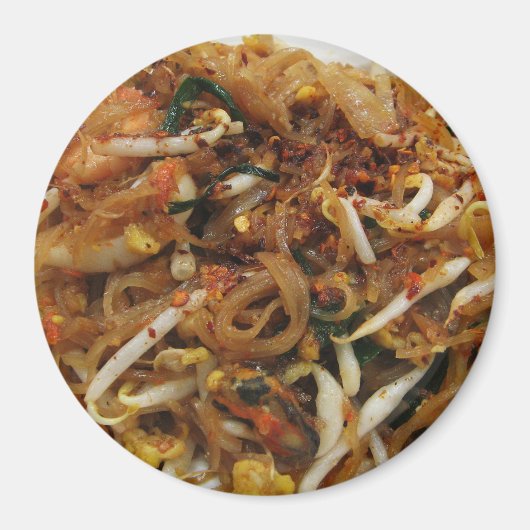 Pad Thai [ผั ไ ท ย] Thailand Street Food Magneet (Voorkant)