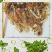 Pad Thai [ผั ไ ท ย] Thailand Street Food Theedoek (Gevouwen)