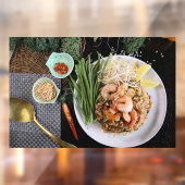 Pad Thai Pad Thai Prawn Thai Food Thai Noodle Raamsticker (Vel 2)