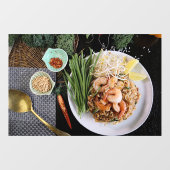 Pad Thai Pad Thai Prawn Thai Food Thai Noodle Raamsticker (Vel)