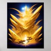 Pad tussen het Poster Trees (Voorkant)