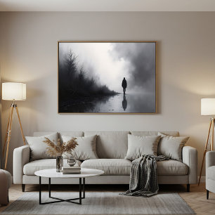 Pad tussen schaduwen poster