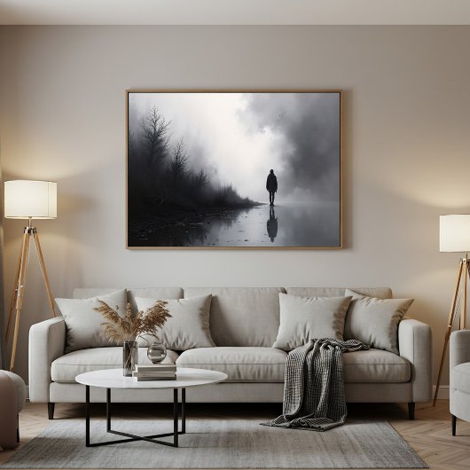 Pad tussen schaduwen poster