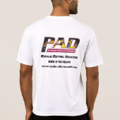 PAD Underarmor T-Shirt (Achterkant)