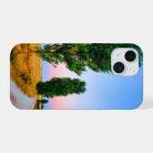Pad van de Franse Weg iPhone 15 Case (Achterkant horizontaal)