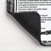 Pad van de oude vrouw muismat (Hoek)