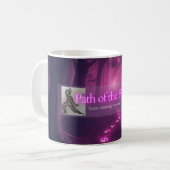 Pad van de platte voet  koffiemok (Voorkant links)