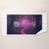 Pad van de platte voet workout handdoek (Badhanddoek)