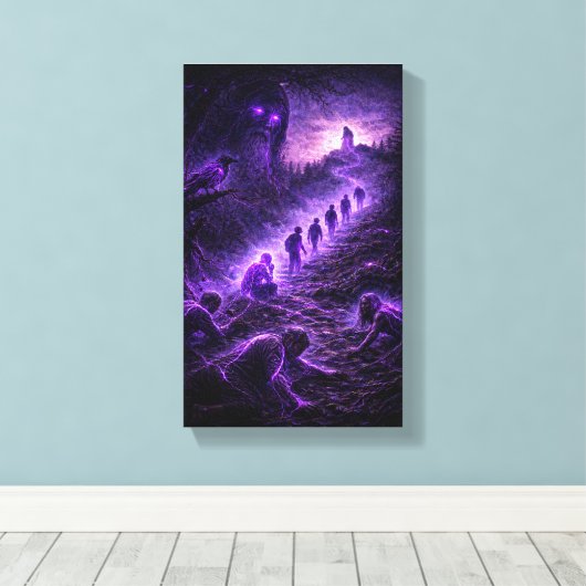 Pad van de Uitverkorene Canvas Afdruk (Insitu (Houten vloer))