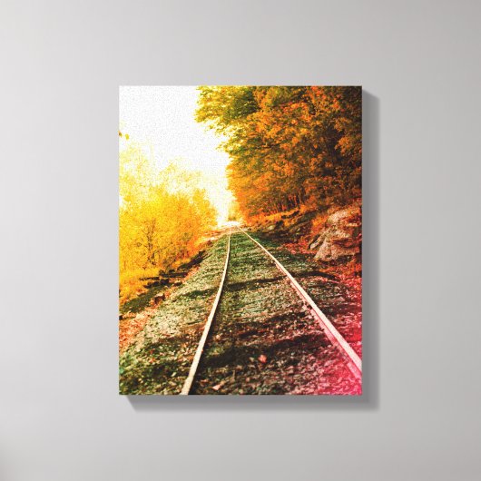 Pad van eenzaamheid canvas afdruk (Voorkant)