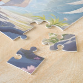 Pad van Genade: Engel van Vreedzame Ascentie Legpuzzel (Zijkant)