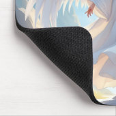 Pad van Genade: Engel van Vreedzame Ascentie Muismat (Hoek)