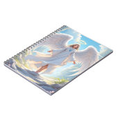 Pad van Genade: Engel van Vreedzame Ascentie Notitieboek (Linkerzijde)