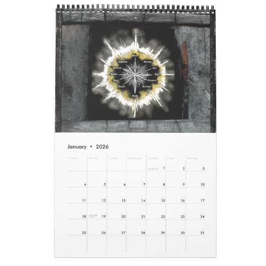 Pad van het Collectie van het leven Kalender (Jan 2026)