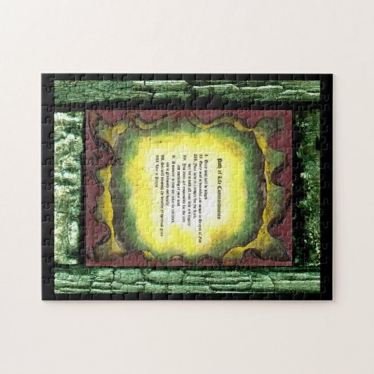 Pad van het leven legpuzzel (Horizontaal)