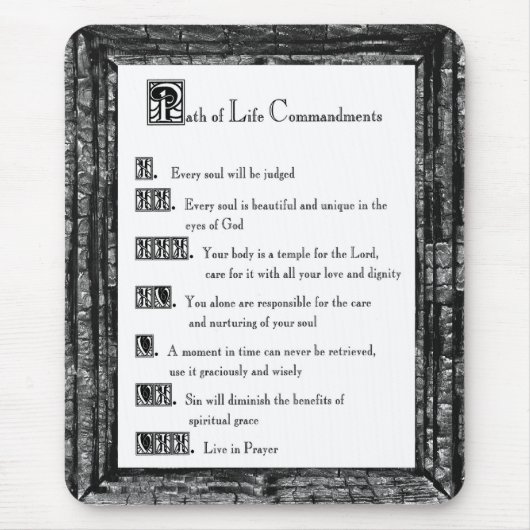 Pad van het leven muismat (Voorkant)