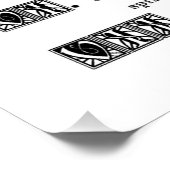 Pad van het leven perfect poster (Hoek)