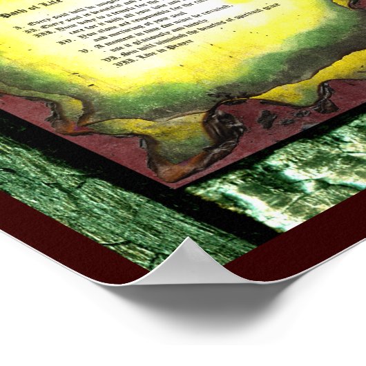 Pad van het leven poster (Hoek)