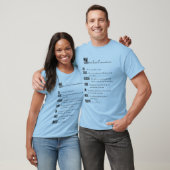 Pad van het leven t-shirt (Unisex)