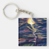 Pad van leven en rustplaats sleutelhanger (Voorkant)