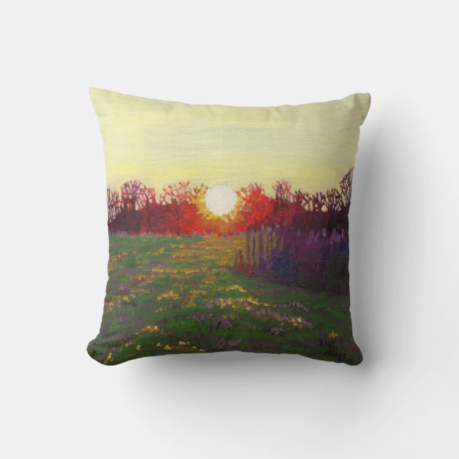 Pad van licht 2013 kussen (Voorkant)