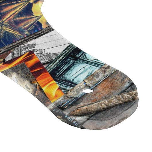 Pad van Life Collage Snijplank (Hoek)