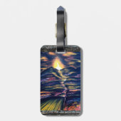 Pad van Life Prayer Bagagelabel (Achterkant verticaal)