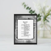 Pad van Life Prayer Briefkaart (Staand voorkant)