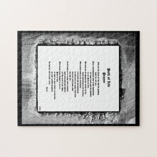 Pad van Life Prayer Legpuzzel (Horizontaal)