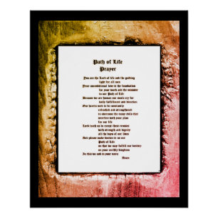 Pad van Life Prayer Poster
