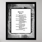 Pad van Life Prayer Poster (Voorkant)