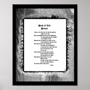 Pad van Life Prayer Poster