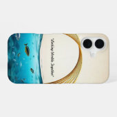 "Pad van Tranquiliteit" iPhone 16 Hoesje (Achterkant horizontaal)