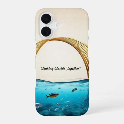 "Pad van Tranquiliteit" iPhone 16 Hoesje (Achterkant)