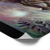 Pad verlichten poster (Hoek)