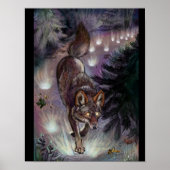 Pad verlichten poster (Voorkant)