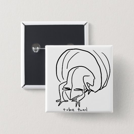 pad vierkante button 5,1 cm (Voorkant /achterkant)