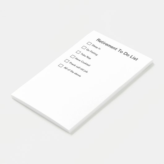 Pad voor afboeking post-it® notes (Schuin)