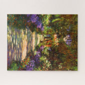 Pad voor tuin door Claude Monet Legpuzzel (Horizontaal)