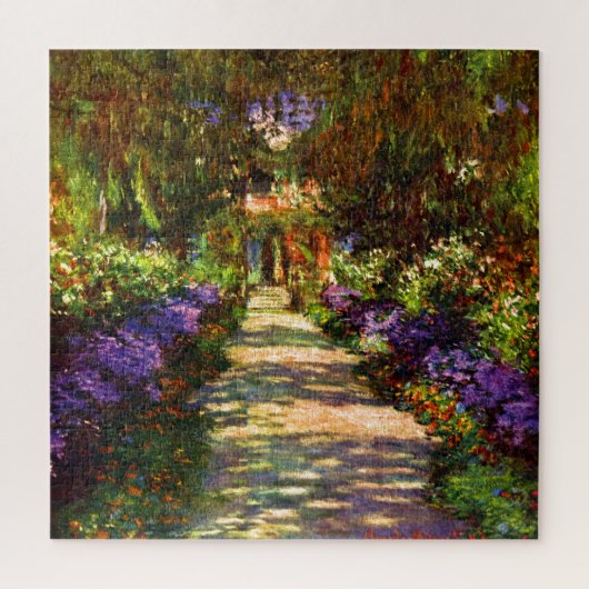 Pad voor tuin door Claude Monet Legpuzzel (Verticaal)