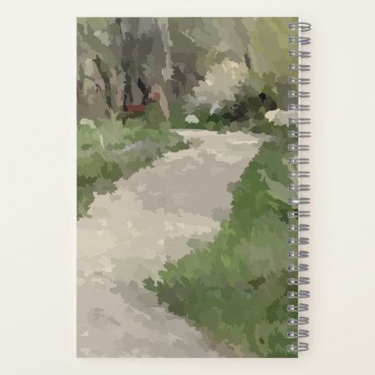 Pad voor u bulletjournaal notitieboek (Achterkant)