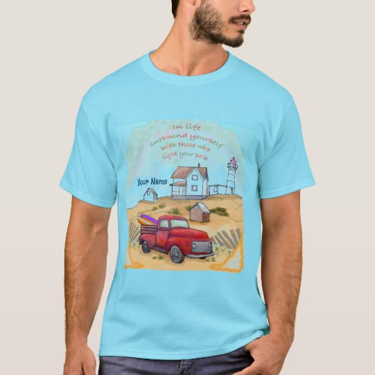 Pad Vuurtoren T-shirt (Voorkant)