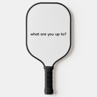 pad wat ben je aan het doen golf en jij pickleball paddle