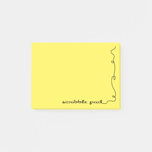 Pad Yellow Post-it® Notes (Voorkant)