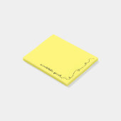 Pad Yellow Post-it® Notes (Schuin)