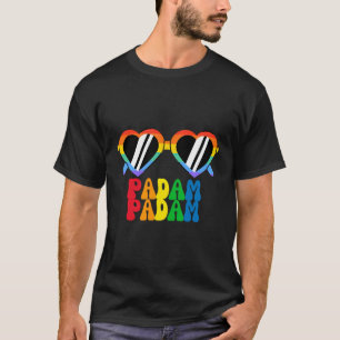 Padam Padam - LGBTQ+ Pride Maand - Regenboogbril T-shirt
