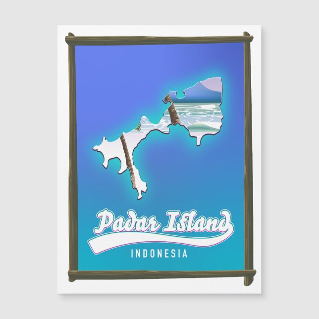 Padar eiland Indonesië (Voorkant)