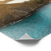 Padar-eiland Poster (Hoek)