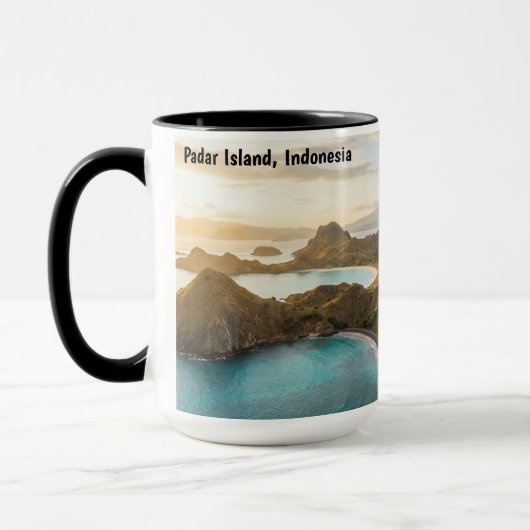 Padar Island Sunset Landscape Canvas Mok (Links)