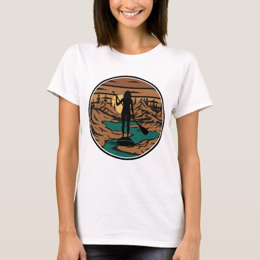 paddboard t-shirt (Voorkant)